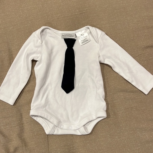 Baby top with vest set, size 6 months - Picture 2 of 3